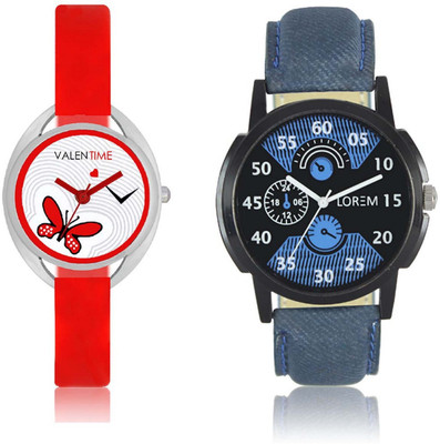 VALENTIME LR2VT4 New Stylish Chronograph Pattern Leather-Plastic Belt Exclusive Fashion Best Offer Branded Combo Couple Hand Watch - For Boys
VALENTIME LR2VT4 New Stylish Chronograph Pattern Leather-Plastic Belt Exclusive Fashion Best Offer Branded Combo Couple Hand Watch - For Boys