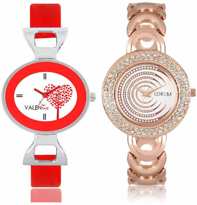 VALENTIME LR202VT31 New Designer Diamond Studded Metal-Plastic Belt Exclusive Fashion Best Offer Branded Combo Beutiful Hand Watch - For Girls
VALENTIME LR202VT31 New Designer Diamond Studded Metal-Plastic Belt Exclusive Fashion Best Offer Branded Combo Beutiful Hand Watch - For Girls