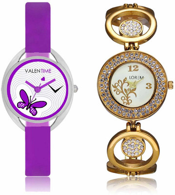 VALENTIME LR204VT2 New Stylish Attractive Diamond Studded Metal-Plastic Belt Exclusive Fashion Best Offer Branded Combo Beutiful Hand Watch - For Girls
VALENTIME LR204VT2 New Stylish Attractive Diamond Studded Metal-Plastic Belt Exclusive Fashion Best Offer Branded Combo Beutiful Hand Watch - For Girls