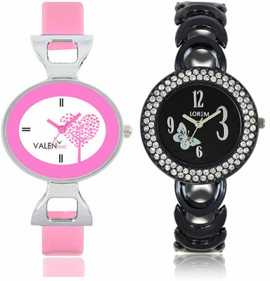 VALENTIME LR201VT30 New Fancy Diamond Studded Black Metal-Plastic Belt Exclusive Fashion Best Offer Branded Combo Beutiful Hand Watch - For Girls
VALENTIME LR201VT30 New Fancy Diamond Studded Black Metal-Plastic Belt Exclusive Fashion Best Offer Branded Combo Beutiful Hand Watch - For Girls