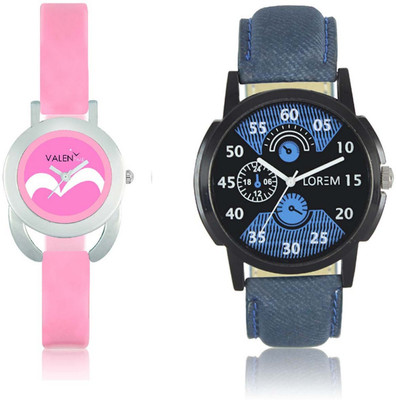 VALENTIME LR2VT18 New Stylish Chronograph Pattern Leather-Plastic Belt Exclusive Fashion Best Offer Branded Combo Couple Hand Watch - For Boys
VALENTIME LR2VT18 New Stylish Chronograph Pattern Leather-Plastic Belt Exclusive Fashion Best Offer Branded Combo Couple Hand Watch - For Boys