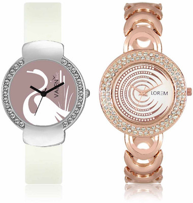 VALENTIME LR202VT26 New Designer Diamond Studded Metal-Plastic Belt Exclusive Fashion Best Offer Branded Combo Beutiful Hand Watch - For Girls
VALENTIME LR202VT26 New Designer Diamond Studded Metal-Plastic Belt Exclusive Fashion Best Offer Branded Combo Beutiful Hand Watch - For Girls