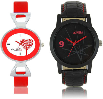 VALENTIME LR8VT31 New Stylish Rich Look Red Leather-Plastic Belt Exclusive Fashion Best Offer Branded Combo Couple Hand Watch - For Boys
VALENTIME LR8VT31 New Stylish Rich Look Red Leather-Plastic Belt Exclusive Fashion Best Offer Branded Combo Couple Hand Watch - For Boys