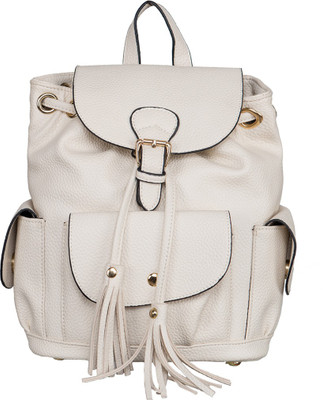 peaubella NATTY IVORY 20 L Backpack(White)