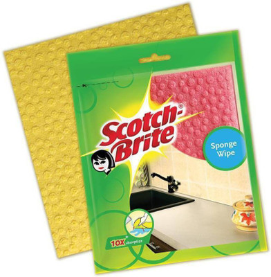 Scotch Brite Dry Sponge Cleaning Cloth(Pack of 5) 
Scotch Brite Dry Sponge Cleaning Cloth(Pack of 5)