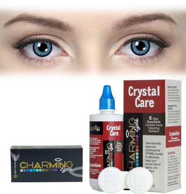 Charming Eyes Quaterly Lenses With LensCareKit By Lens4Eye Quaterly Contact Lens(BrilliantBlue-0.00, BrilliantBlue, Pack of 2)
Charming Eyes Quaterly Lenses With LensCareKit By Lens4Eye Quaterly Contact Lens(BrilliantBlue-0.00, BrilliantBlue, Pack of 2)