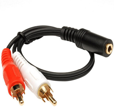 Pi World 3.5 mm High Quality Audio cable for TV,Sound System,Dish Box RCA Audio Video Cable - 1 m RCA Audio Video Cable RCA Audio Video Cable(Black)
Pi World 3.5 mm High Quality Audio cable for TV,Sound System,Dish Box RCA Audio Video Cable - 1 m RCA Audio Video Cable RCA Audio Video Cable(Black)