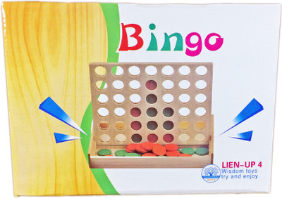 Babysid Collections Bingo Game Puzzle Wooden Line up 4 Learning and Educational Toy Size : 24 x 4 x 17 cm(Multicolor)
Babysid Collections Bingo Game Puzzle Wooden Line up 4 Learning and Educational Toy Size : 24 x 4 x 17 cm(Multicolor)