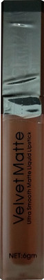 Glam 21 Velvet Matte Me Lipstick(Light Brown)