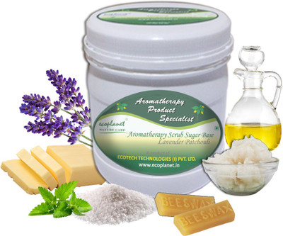 Ecoplanet Aromatherapy Scrub Sugar Base Lavender Patchouli Scrub(1000 g)