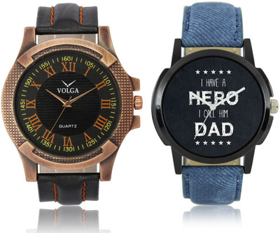 Volga VL23LR07 New Exclusive Collection Leather Strap-Belt Mens Watches Best Offer Combo Watch - For Boys 
Volga VL23LR07 New Exclusive Collection Leather Strap-Belt Mens Watches Best Offer Combo Watch - For Boys