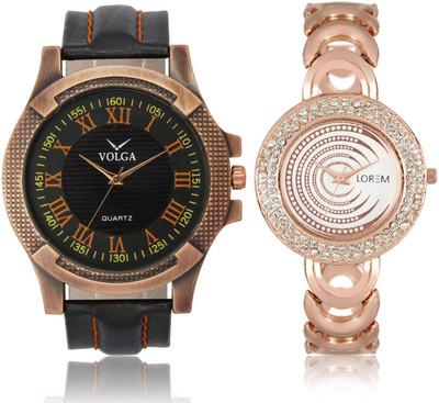 Volga VL23LR202 New Exclusive Collection Leather-Metal Diamond Studed Strap-Belt Mens Watches Best Offer Combo Watch - For Boys
Volga VL23LR202 New Exclusive Collection Leather-Metal Diamond Studed Strap-Belt Mens Watches Best Offer Combo Watch - For Boys