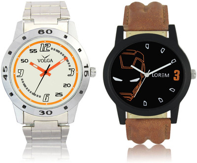 Volga VL04LR04 New Exclusive Collection Leather-Metal Strap-Belt Mens Watches Best Offer Combo Watch - For Boys
Volga VL04LR04 New Exclusive Collection Leather-Metal Strap-Belt Mens Watches Best Offer Combo Watch - For Boys