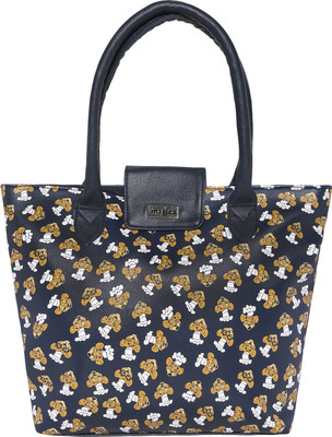 Imagica Allover Roberto Character Printed Tote Bag Shoulder Bag(Blue, 11 L)