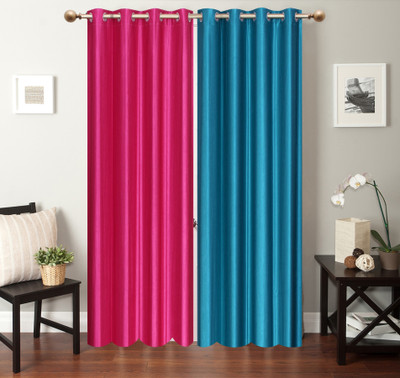 Furnishing Zone 152 cm (5 ft) Polyester Window Curtain (Pack Of 2)(Plain, Pink, Light Blue), Light blue;pink
Furnishing Zone 152 cm (5 ft) Polyester Window Curtain (Pack Of 2)(Plain, Pink, Light Blue), Light blue;pink