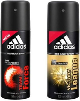 ADIDAS Team Force Victory League Deodorant Spray - For Men(150 ml, Pack of 2)
ADIDAS Team Force Victory League Deodorant Spray - For Men(150 ml, Pack of 2)