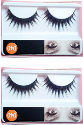 EAZYSHOPPE Imported 2 Pair Black Natural Thick Long False Eyelashes with Adhesive - 040(Pack of 2)
EAZYSHOPPE Imported 2 Pair Black Natural Thick Long False Eyelashes with Adhesive - 040(Pack of 2)
