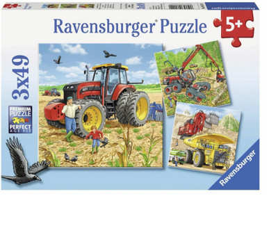 Ravensburger Big Machines(147 Pieces)