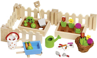 Goki Accessories, my little garden, for dolls houses