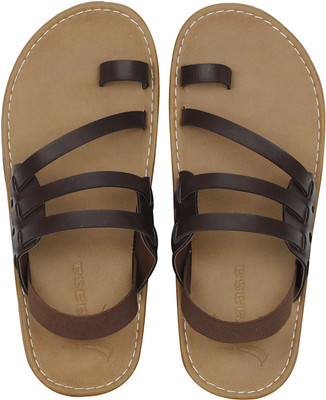 Kraasa Men Brown Sandals