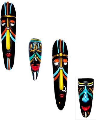 Hand Artz Home Decorative Terracotta Wall Hanging Multicolour Hawaian Mask Pair & Zozo Mask Combo Decorative Showpiece - 20 cm(Terracotta, Multicolor)
Hand Artz Home Decorative Terracotta Wall Hanging Multicolour Hawaian Mask Pair & Zozo Mask Combo Decorative Showpiece - 20 cm(Terracotta, Multicolor)