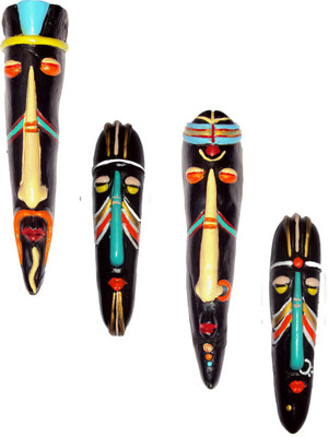 Hand Artz Home Decorative Terracotta Wall Hanging Multicolour Hawaian Mask Pair Combo Decorative Showpiece - 25.5 cm(Terracotta, Multicolor)
Hand Artz Home Decorative Terracotta Wall Hanging Multicolour Hawaian Mask Pair Combo Decorative Showpiece - 25.5 cm(Terracotta, Multicolor)