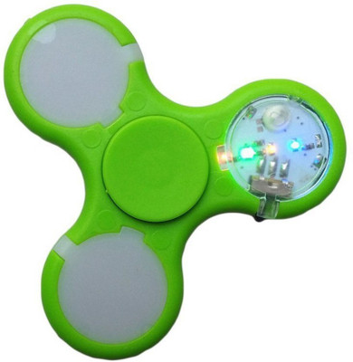 JIVIANA Changing LED Rainbow Light Hand Spinner Tri Fidget EDC Toy(Multicolor)
JIVIANA Changing LED Rainbow Light Hand Spinner Tri Fidget EDC Toy(Multicolor)