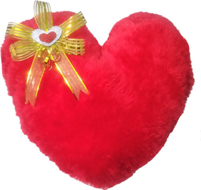 Aparshi Designer stuffed cushion HEART soft toy D3_15 - 52 cm(Red)