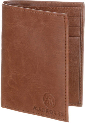 MARKQUES Men Tan Artificial Leather Card Holder(6 Card Slots), Tan-04
MARKQUES Men Tan Artificial Leather Card Holder(6 Card Slots), Tan-04