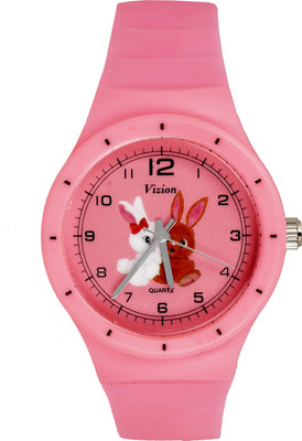 Vizion 8825-3-3 BINNIE&BOOSER-The Rabbit Couple Cartoon Character Watch - For Boys & Girls