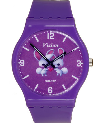 Vizion 8822-3-3 Minto & Mira - Love Bunnies Cartoon Character Watch - For Boys & Girls
Vizion 8822-3-3 Minto & Mira - Love Bunnies Cartoon Character Watch - For Boys & Girls