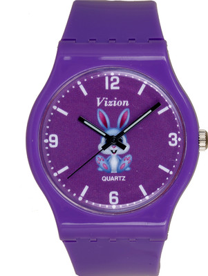 Vizion 8822-3-2 Bugs Bunny-The Crazy Rabbit Cartoon Character Watch - For Boys & Girls
Vizion 8822-3-2 Bugs Bunny-The Crazy Rabbit Cartoon Character Watch - For Boys & Girls