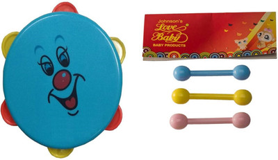 Love Baby BT26 Blue Combo Rattle(Blue)