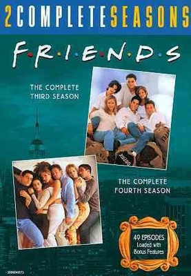 FRIENDS:COMPLETE THIRD & FOURTH SEASO(DVD English)