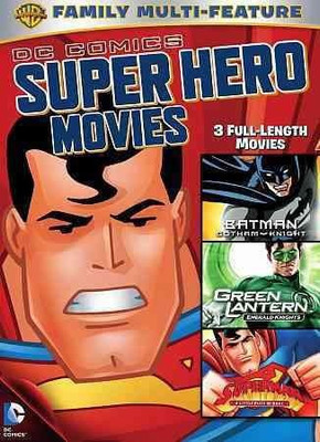 DC SUPERHEROES MOVIES 3 PACK(DVD English)