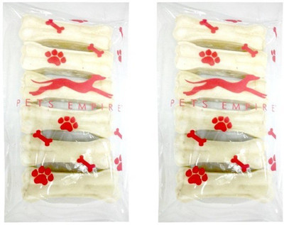 Pets Empire Pressed Dog Bone, Mini (3-Inch X 6 Pieces) Pack of 2 Chicken Dog Chew(440 g, Pack of 2)
Pets Empire Pressed Dog Bone, Mini (3-Inch X 6 Pieces) Pack of 2 Chicken Dog Chew(440 g, Pack of 2)