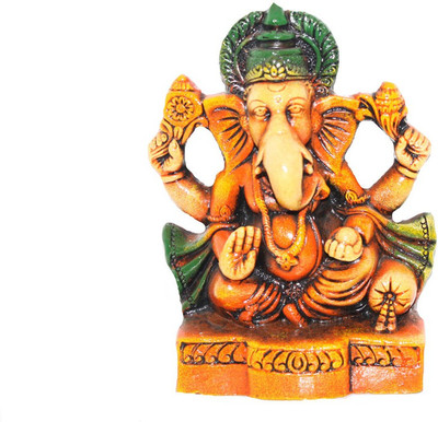 Sarvsiddhi Terracotta Eco Friendly Ganesha Idol For Ganesh Chaturthi Decorative Showpiece - 25 cm(Terracotta, Multicolor)
Sarvsiddhi Terracotta Eco Friendly Ganesha Idol For Ganesh Chaturthi Decorative Showpiece - 25 cm(Terracotta, Multicolor)