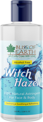 Bliss of Earth Alcohol Free Witch Hazel Astringent 100% Natural(100 g)