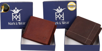 Mark & Wear Men Multicolor Genuine Leather Wallet(8 Card Slots), Tan brown
Mark & Wear Men Multicolor Genuine Leather Wallet(8 Card Slots), Tan brown