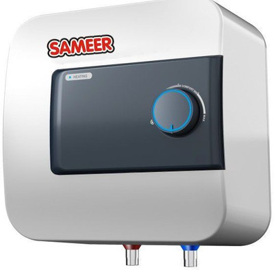 Sameer 15 L Storage Water Geyser(White, ISmart)
