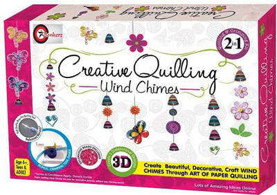 Bonkerz 2 in 1 Creative Quilling Wind Chimes