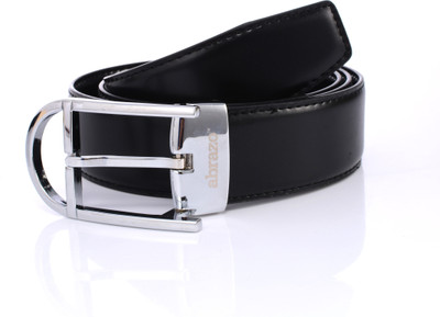 abrazo Men Black Artificial Leather Belt
