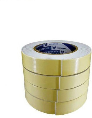 Aarav International Double Side Manual Double Side Foam tape (Manual)(Set of 4, White)
Aarav International Double Side Manual Double Side Foam tape (Manual)(Set of 4, White)