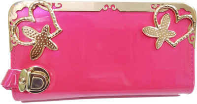 R FASHION Casual Pink Clutch