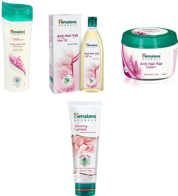 Himalaya anti hair fall shampoo, anti hair fall oil, anti hair fall cream, refreshing fruit pack(Set of)
Himalaya anti hair fall shampoo, anti hair fall oil, anti hair fall cream, refreshing fruit pack(Set of)