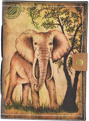 Hare Krishna Handicrafts A5 Diary(Elephant Painting canvas handicraft journal, Multicolor)
Hare Krishna Handicrafts A5 Diary(Elephant Painting canvas handicraft journal, Multicolor)
