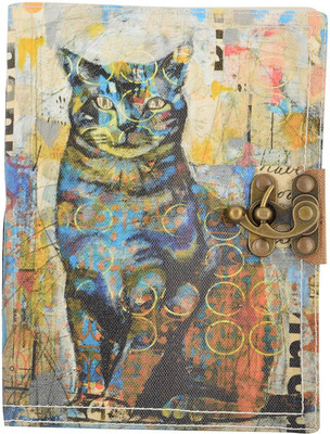 Hare Krishna Handicrafts A5 Diary(Antique cat digital print canvas handmade paper diary notebook journal, Multicolor)
Hare Krishna Handicrafts A5 Diary(Antique cat digital print canvas handmade paper diary notebook journal, Multicolor)