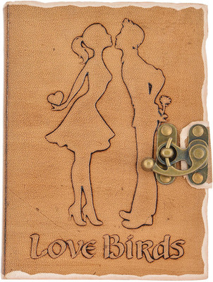 Hare Krishna Handicrafts Regular Diary(Love Birds Deckledge Leathe antique handicraft leather diary, Tan)
Hare Krishna Handicrafts Regular Diary(Love Birds Deckledge Leathe antique handicraft leather diary, Tan)