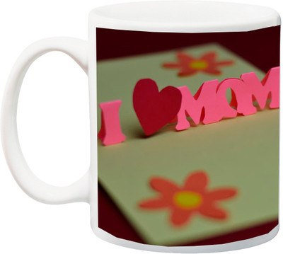 Stylotrendz I Love you Mom 3D Print Special gift for mother on Birthday/ Mother's Day Ceramic Mug(325 ml), Multicolor
Stylotrendz I Love you Mom 3D Print Special gift for mother on Birthday/ Mother's Day Ceramic Mug(325 ml), Multicolor