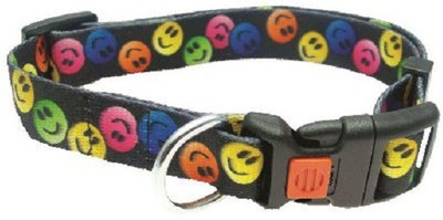 SICONS Dog Collar Sicons Nylon Medium adjustable Smiley Print 3/4 inch Plain Dog Collar Charm(Multicolor, Round)
SICONS Dog Collar Sicons Nylon Medium adjustable Smiley Print 3/4 inch Plain Dog Collar Charm(Multicolor, Round)